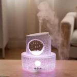 Humidificador Ultrasónico Con Temporizador Y Luz Led - Imagen 6