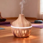 Difusor Humidificador Ultrasónico Led De Madera - Imagen 4