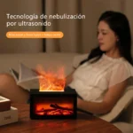 Humidificador Difusor Eléctrico Efecto Llama Decorativo - Imagen 5
