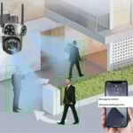 Cámara De Seguridad Wifi Exterior 4 Lentes 6mp Audio 360° - Imagen 5