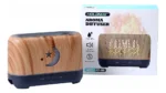 Humidificador Ultrasónico Efecto Madera Con Led Y Temporizador - Imagen 8