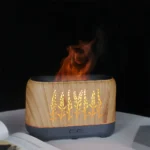 Humidificador Ultrasónico De Madera Con Led Y Temporizador - Imagen 6
