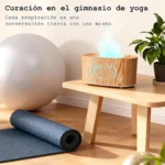 Humidificador Difusor Aromas Madera Led Silencioso - Imagen 7