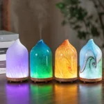 Humidificador Ultrasónico Led Con Temporizador Y Vidrio - Imagen 6