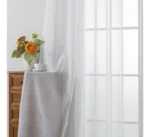 Cortina Voile Semitransparente 140x230 Cm 1 Panel - Imagen 2