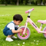 Bicicleta Infantil De Equilibrio 16 Rosa, Ideal Para Aprender - Imagen 6