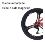 Bicicleta MTB 26 Pulgadas 21 Velocidades Frenos De Disco - Imagen 3