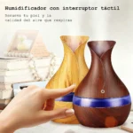 Humidificador Ultrasónico De Madera Con Aromaterapia - Imagen 5
