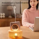 Humidificador Ultrasónico Con Temporizador Y Luz Led - Imagen 5