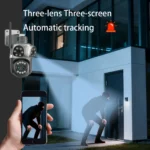 Cámara De Seguridad Wifi Exterior 4 Lentes 6mp Audio 360° - Imagen 7