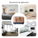 Humidificador Ultrasónico De Madera Con Led Y Temporizador - Imagen 7