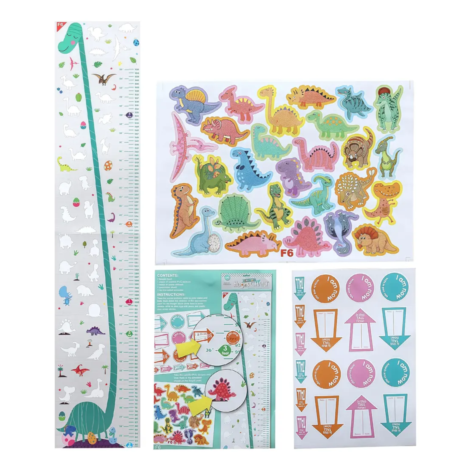 Untitled design - 2026-05-06T125353.970 Panel Decorativo Sticker Mural Estilo Cartoon Infantil - Imagen 1