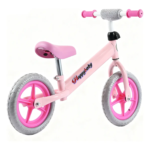 Bicicleta Infantil De Equilibrio 16 Rosa, Ideal Para Aprender