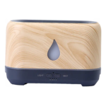 Difusor Ultrasónico Aromas Madera Luz Led Y Timer